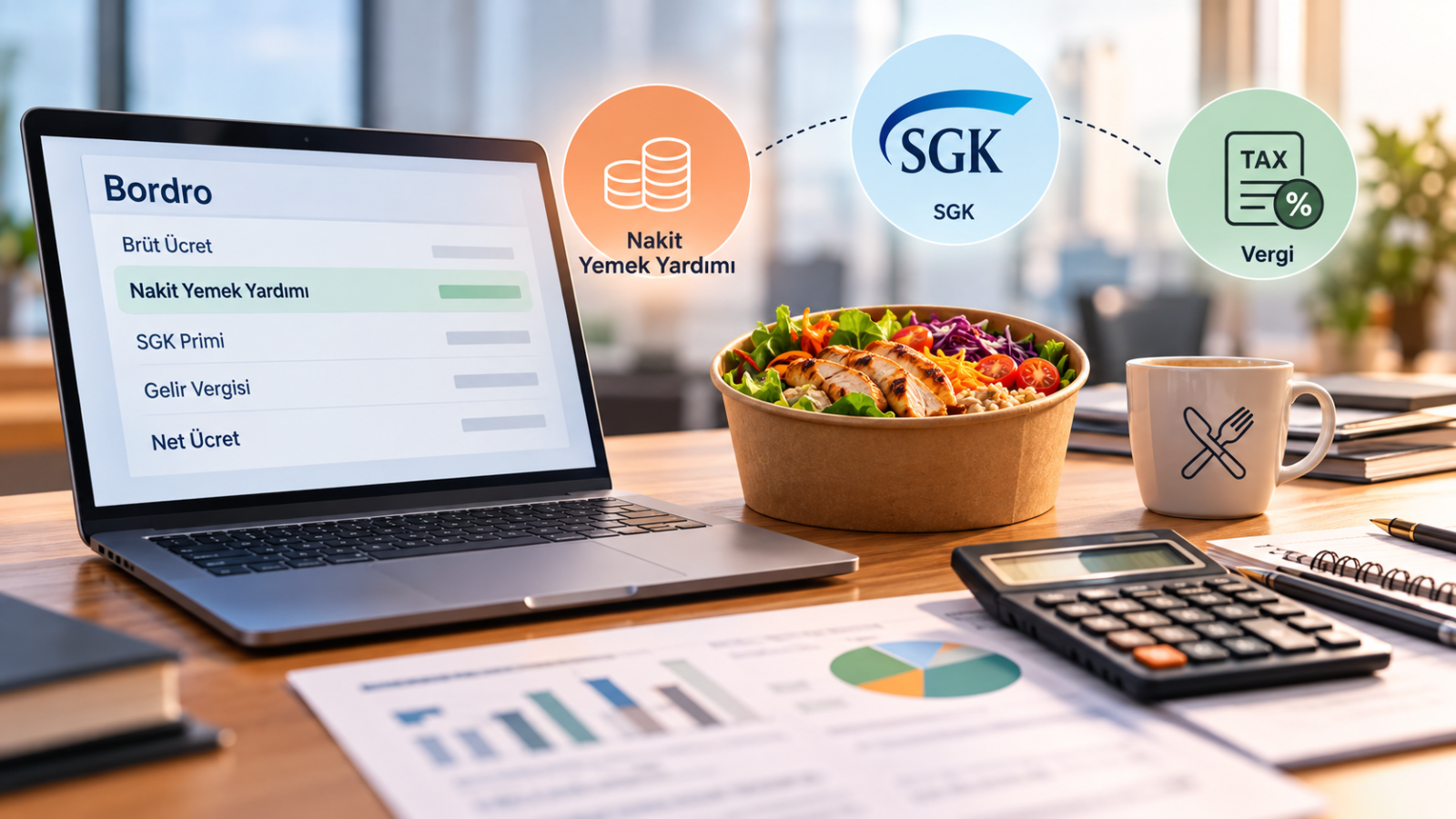Nakit Yemek Yardımının Bordrolaştırılması: SGK ve Vergi Uygulamaları